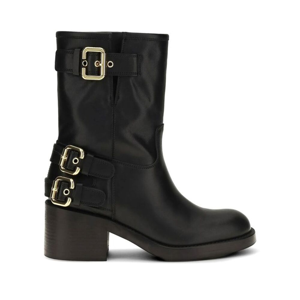 Chloe Women Stivaletti "Dakota" In Pelle Semi Lucida